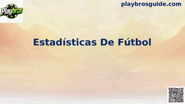 Estadísticas de fútbol en análisis táctico