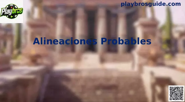 Alineaciones Probables México 2026
